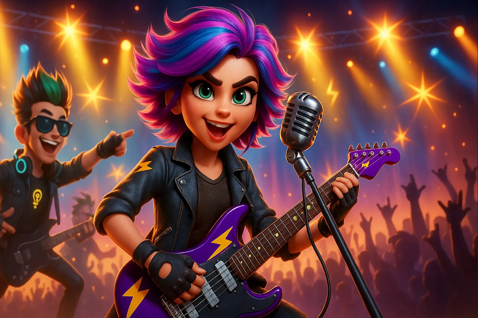 Lenny und Mia rocken